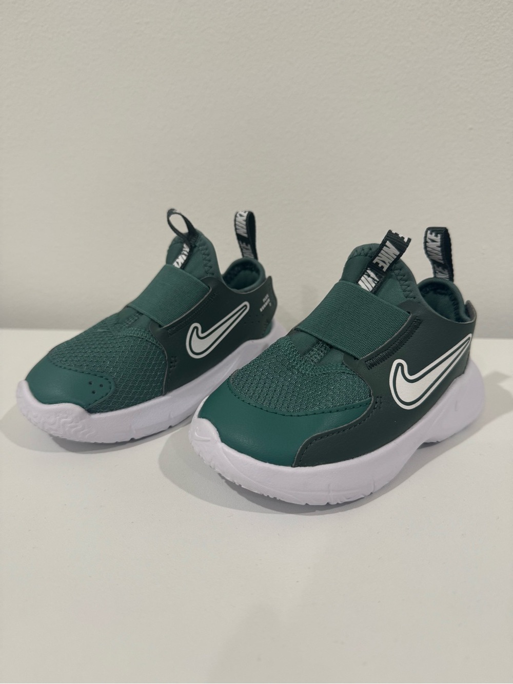 Green Nike Flex Runner 3 Toddler Shoes